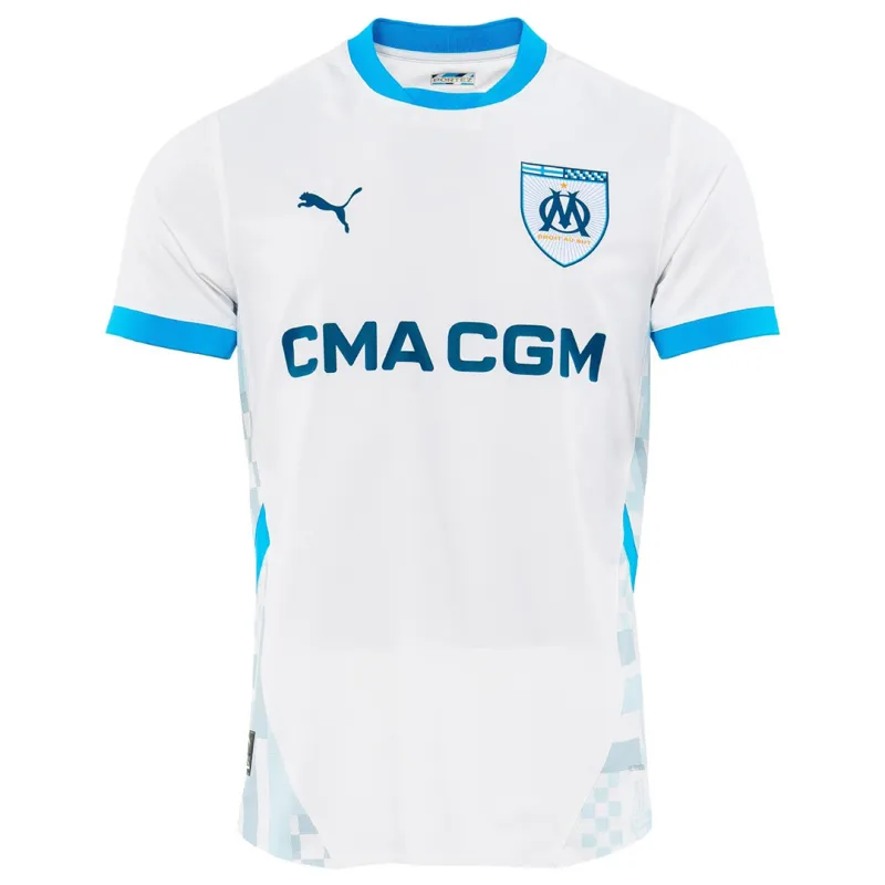 183c44f7ad 24-25 Marseilles Home Soccer Jersey - Image 1