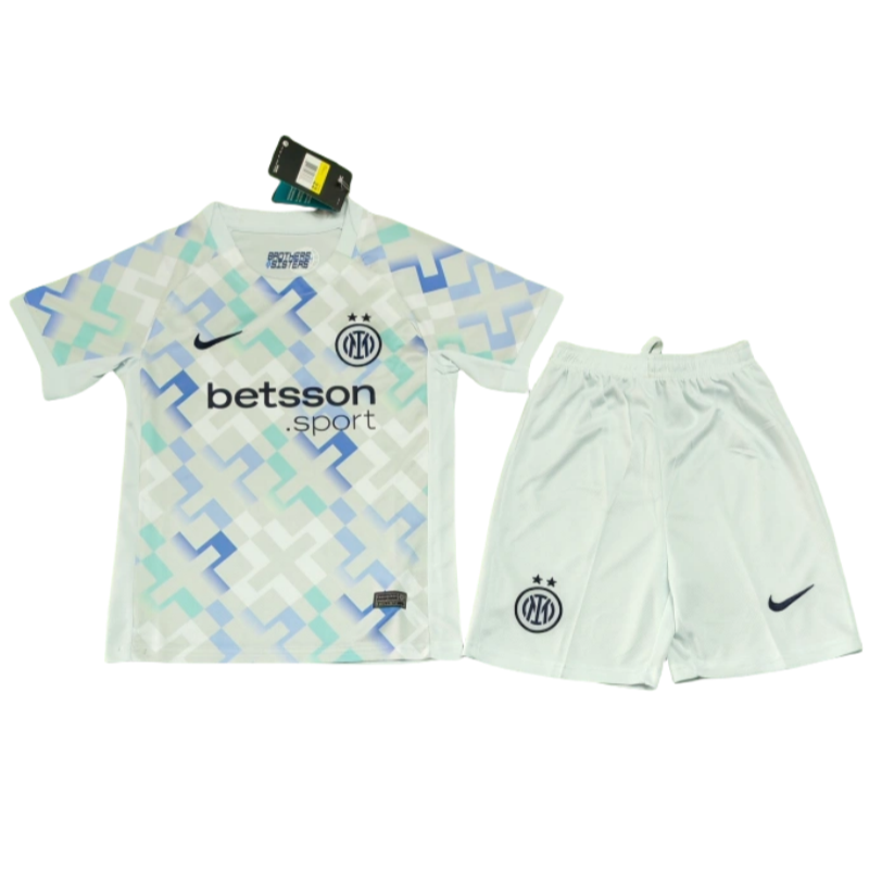 1e1119ae88 2025/2026 Inter Milan away Kids fan edition football shirt kit - Image 1