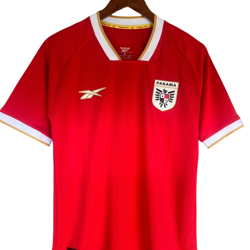 2025-06-05162337523 Panama 2025-26 season red fan edition home jersey - Image 1