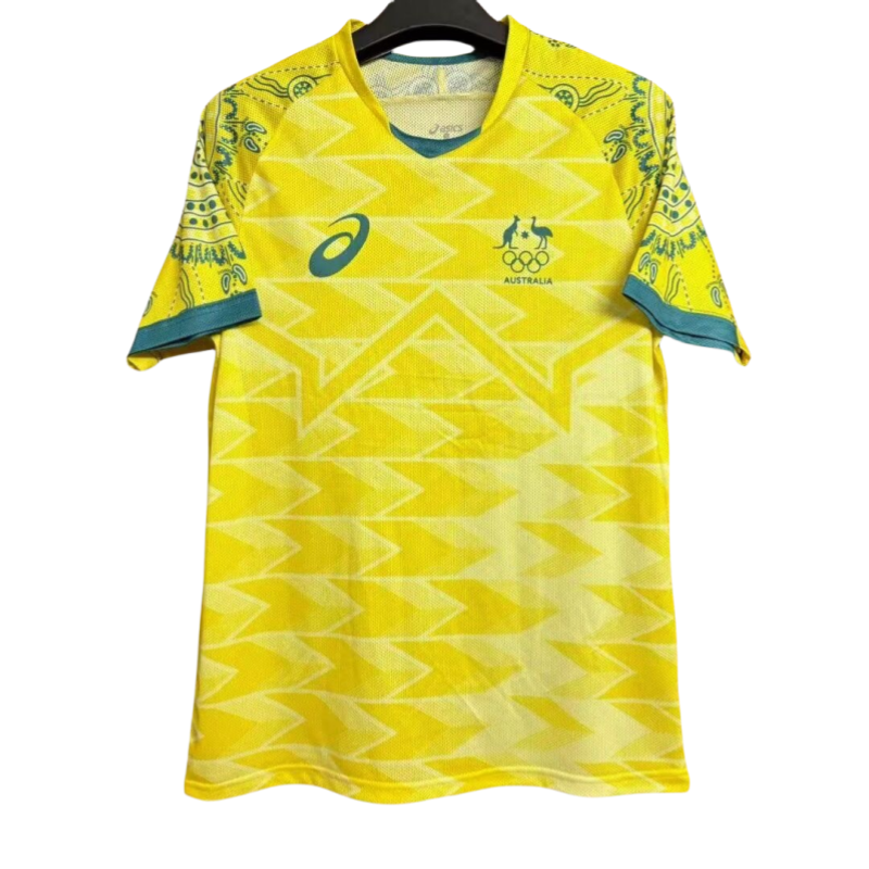20250307215900 2024 Australia Home Football Shirt - Image 1