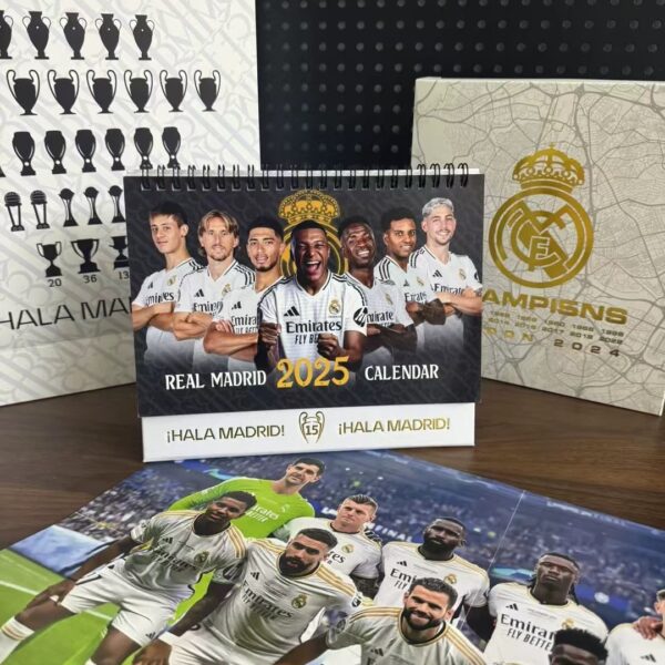 Real Madrid 2025 calendar Football toy kit gift