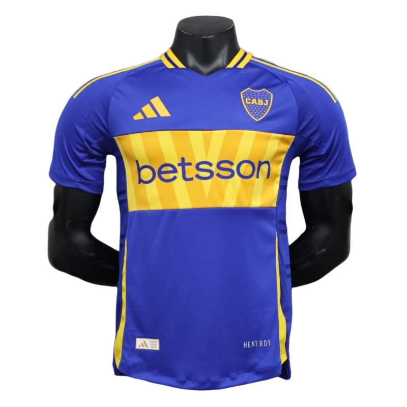 20250415185420 24-25 Boca Juniors Home Player Edition Football Shirt - Image 1