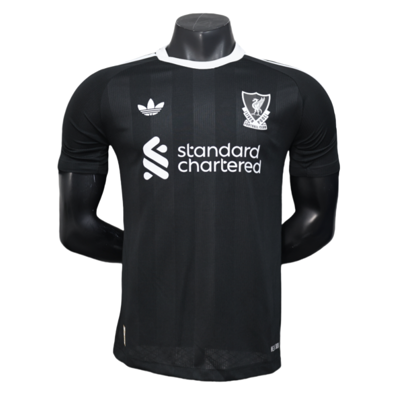 20250428173724 Liverpool Black Goalkeeper Football Shirt 2025-26 Player Edition - Image 1