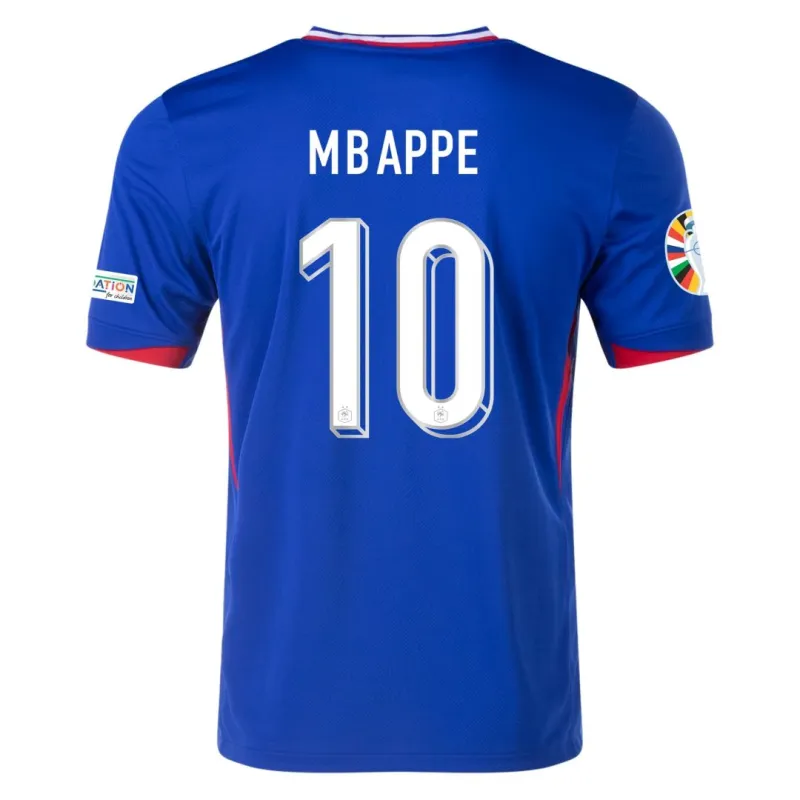 21ade1c03f France Home Jersey Euro 2024 MBAPPE #10 GIROUD #9 GRIEZMANN #7 Soccer Apparel - Image 1