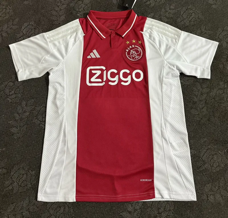 303987d307 24-25 Ajax Home Soccer Jersey Fan Version - Image 1