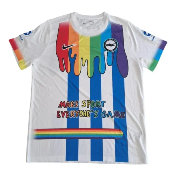Brighton & Hove Albion Rainbow Laces Pre-Match Jersey 2023/24