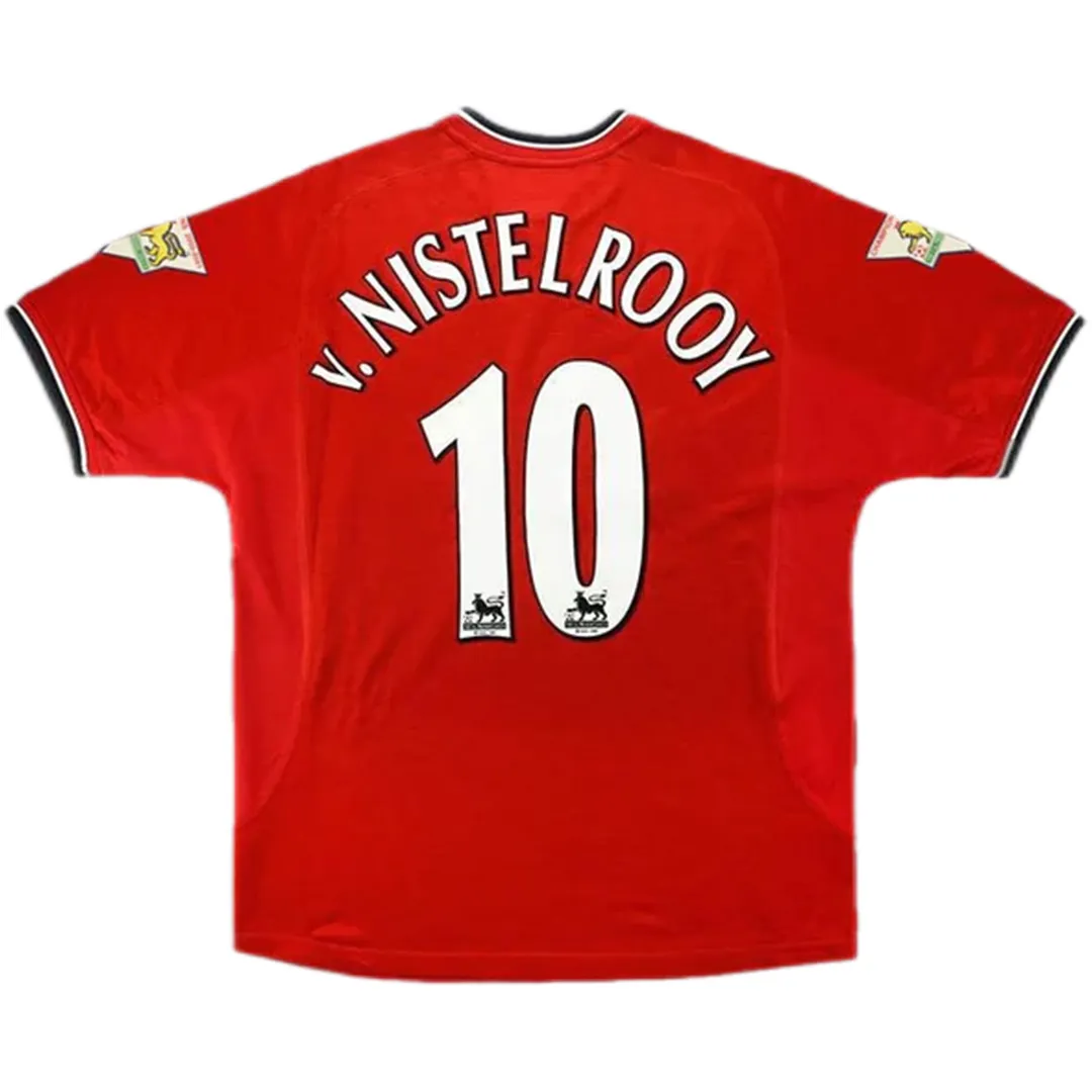 37e1092ae8 2000/02 Manchester United v.NISTELROOY #10 Retro Jersey Home - Image 1