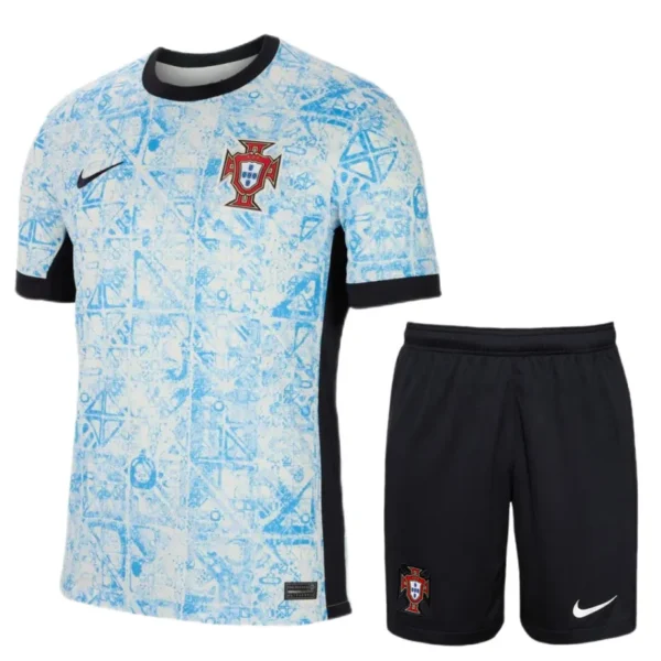 2024 Portugal Away Kit (Jersey+Shorts) Euro