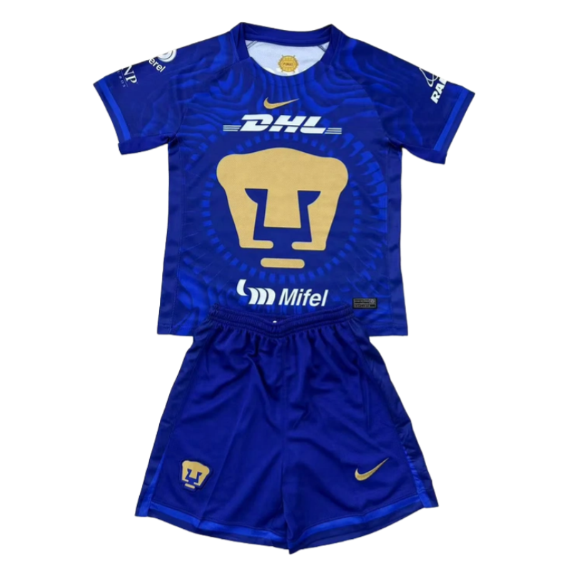 44419ef6-005733bdd5 Pumas UNAM Soccer jersey Away Kids kit 2025-26 - Image 1