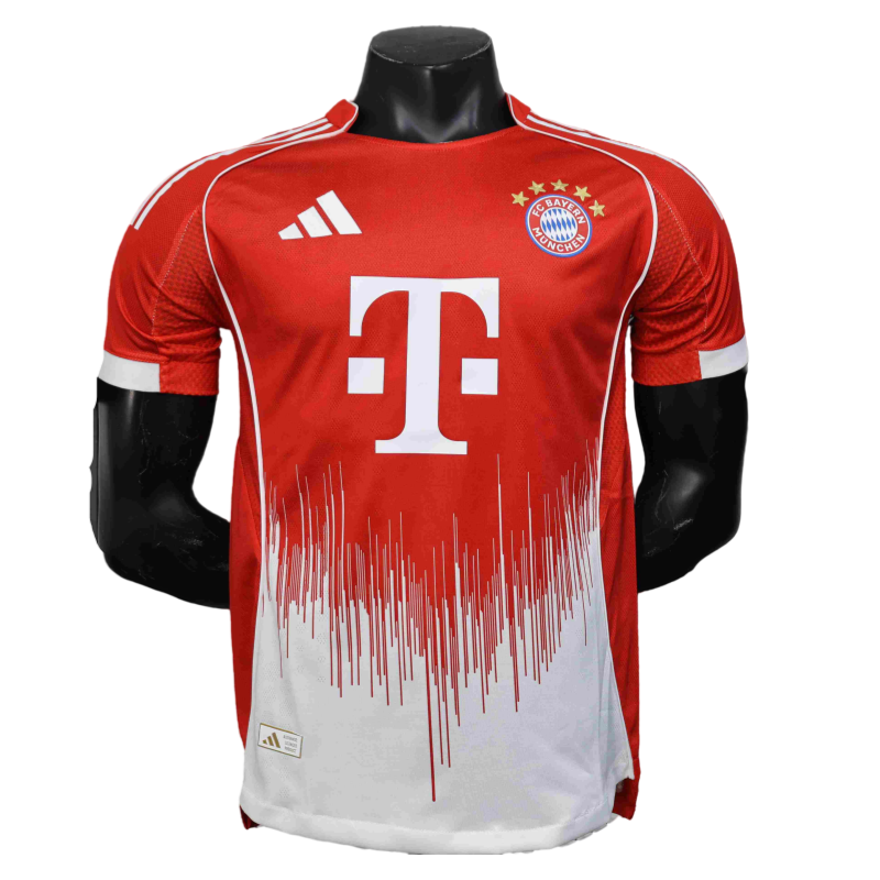 48debed332 Bayern Munich Home Shirt Player Version Jersey 25-26 - Image 1