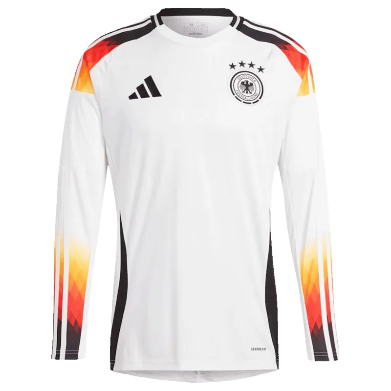 51789e2fd3 2024 Germany Euro Cup Home Jersey Long Sleeve - Image 1