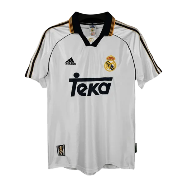 Real Madrid Retro Jersey Home Shirt 1998-00