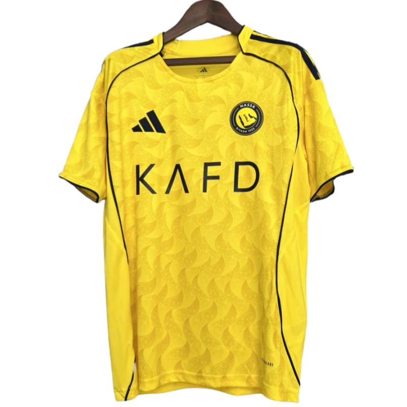 5fdfa2d4 Al Nassr Home football jersey 2025-26 Fan Version - Image 1