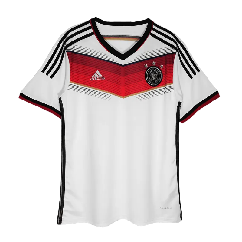 7dd302fa66 2014 Germany Retro 3 Stars Home Jersey World Cup - Image 1