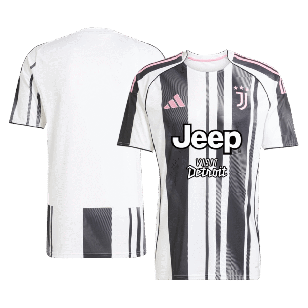 Juventus Soccer Jersey Home Custom Shirt 2025-26