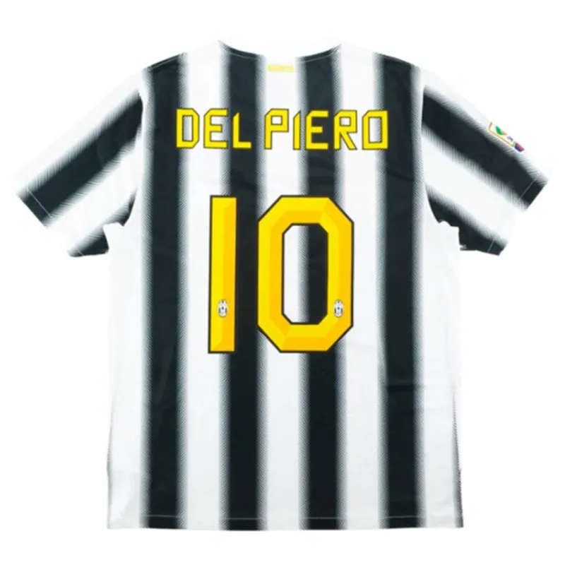 86885f73fe 2011-12 Juventus Del Piero #10 Retro Jersey Home Replica - Image 1