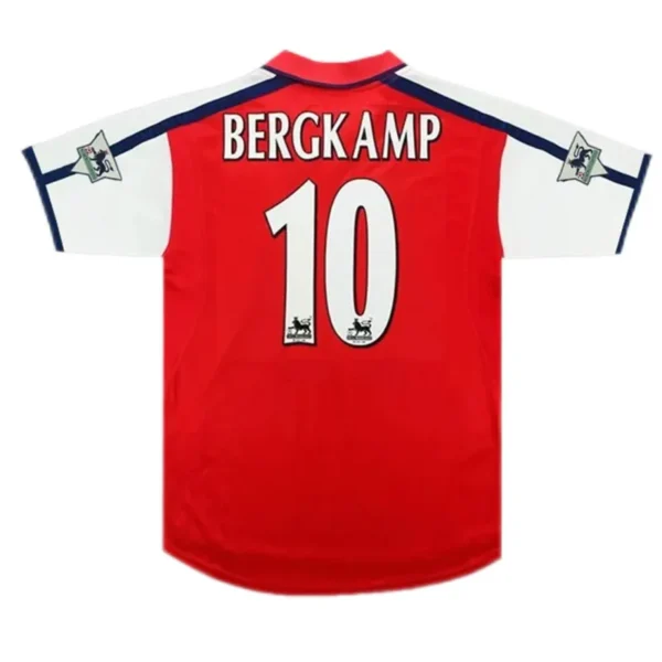 00-01 Arsenal Bergkamp #10 Retro Jersey Home