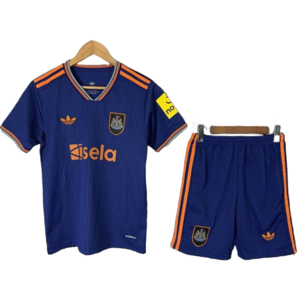 Newcastle United Away Kids Kit Football Jersey 2025-26