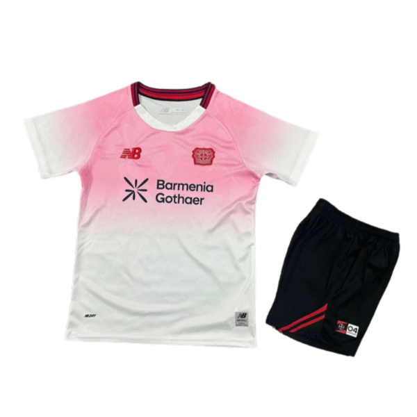 Bayer 04 Leverkusen Away Soccer Jersey 2025-26 Kids Kit