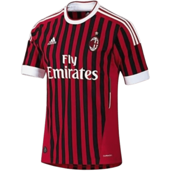 11-12 AC Milan Retro Jersey Home