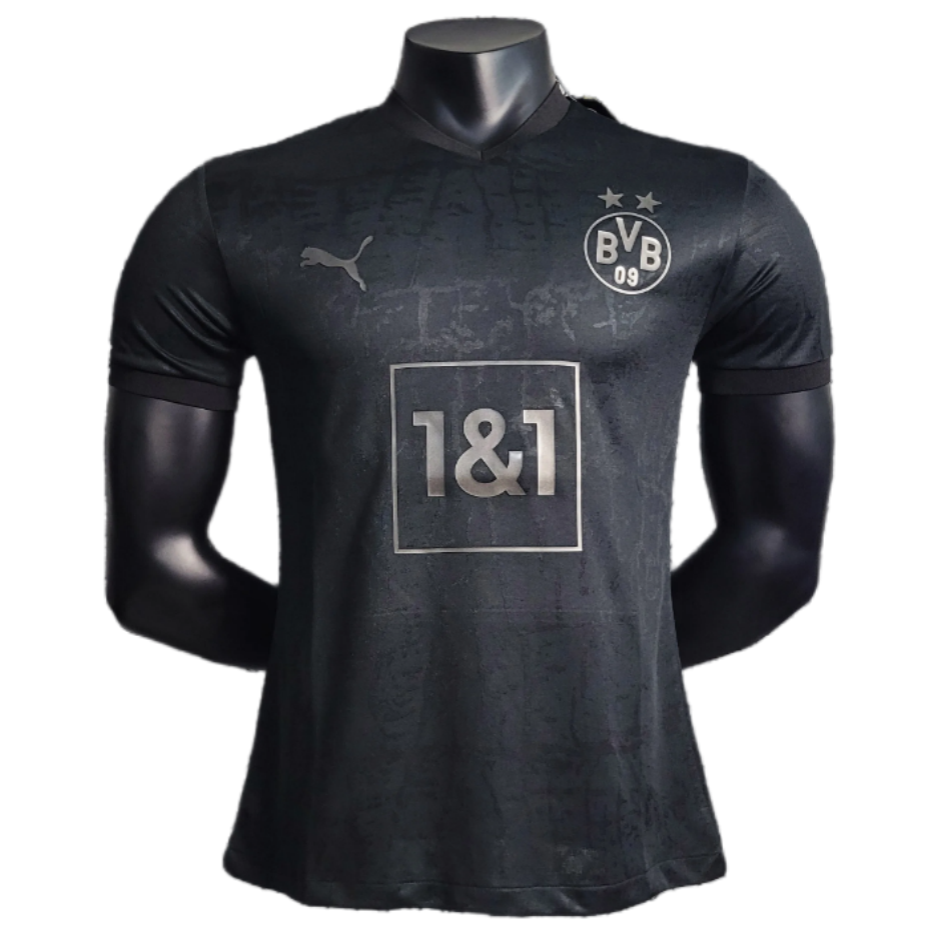 a8dda44016 22-23 Borussia Dortmund All-Black Jersey Player Version - Image 1