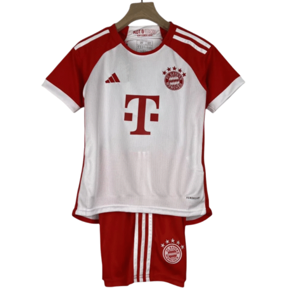 23-24 Kids Bayern Munich Home Jersey Kit