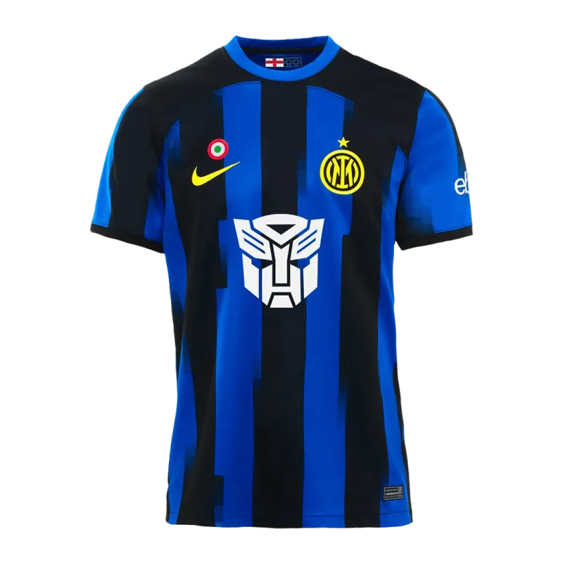 bb1c750619 23-24 Inter Milan X Transformers Home Jersey - Image 1
