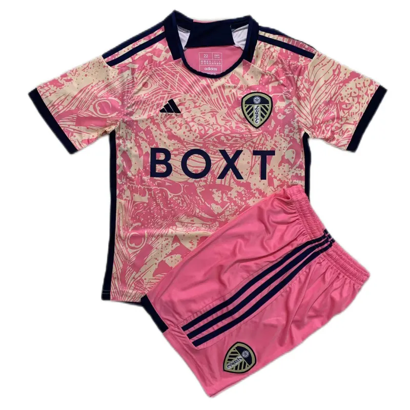 bd8dc025d2 Kids Leeds United Third Kit Jersey+Shorts 2023/24 - Image 1