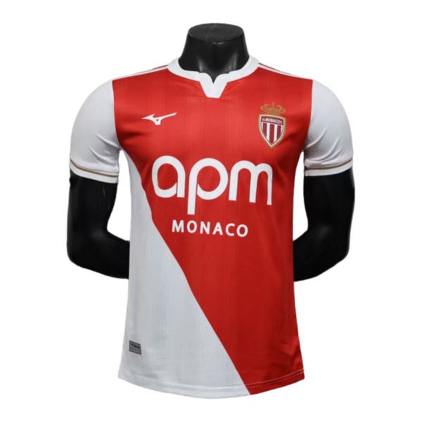 Monaco home football jersey 2025-26 player edition