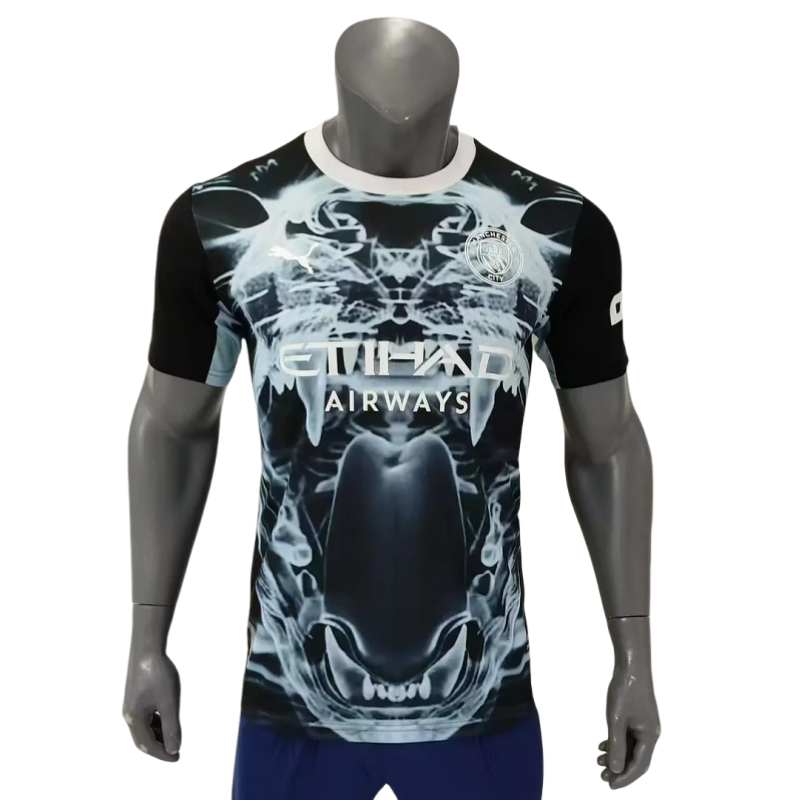 da92e3fc5c Manchester City Black And Blue Concept Version Football Jersey 2025/2026 Player Version - Image 1