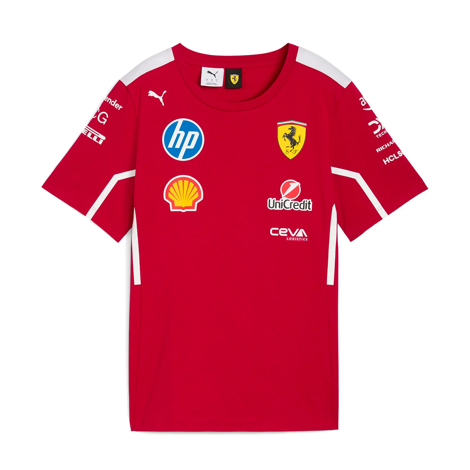 dbfcd387e2 Puma Men F1 Scuderia Ferrari 2025 Team T-Shirt - Image 1
