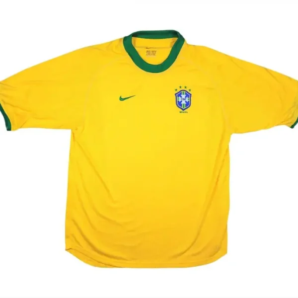 Brazil Retro Jersey Home 2000