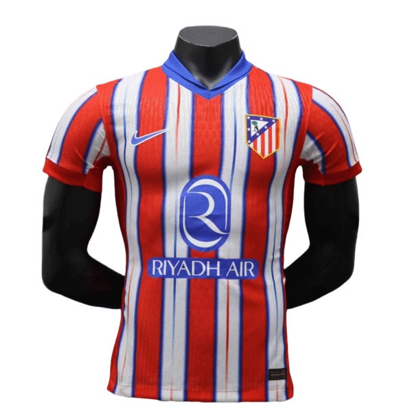 24-25 Atletico Madrid Home Soccer Jersey Player Edition