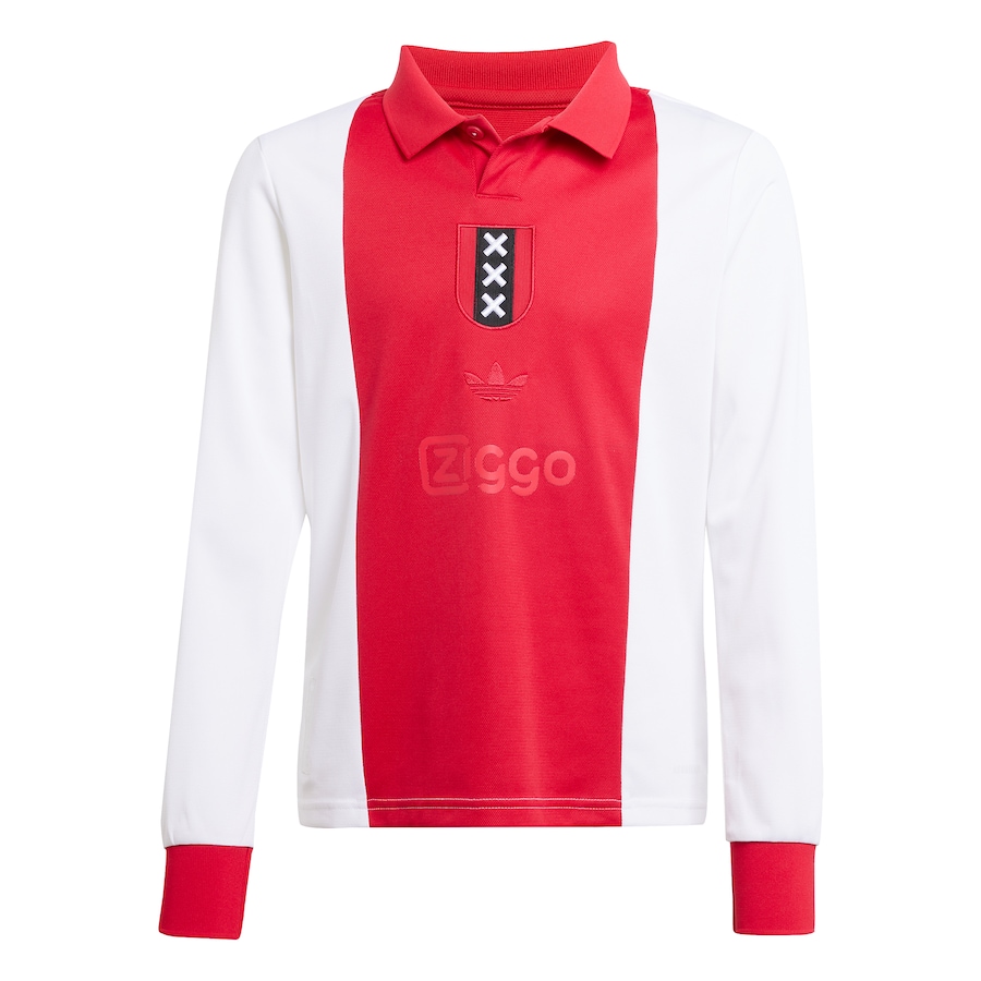 ec0b93094b Adidas Ajax Jersey 125th Anniversary Shirt Long Sleeve 25-26 - Image 1