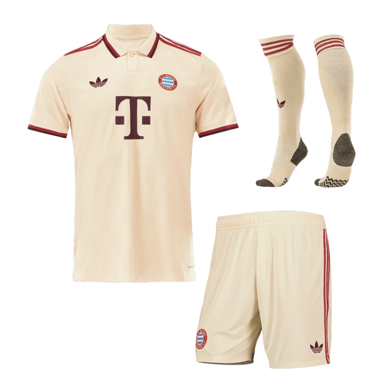 edc730ae97 2024-25 Bayern Munich UCL Third Away Custom Full Soccer Kit - Image 1