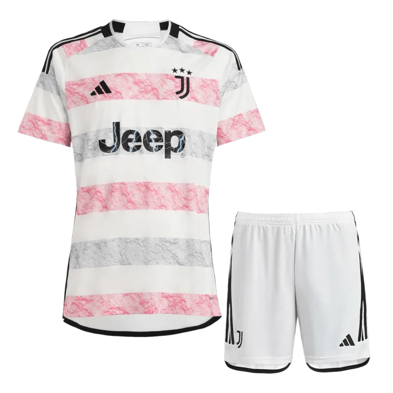 ef1d526373 2023-24 Juventus Away Jersey Kit Jersey+Shorts - Image 1