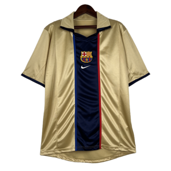 01-02 Barcelona Retro Away Soccer Shirt