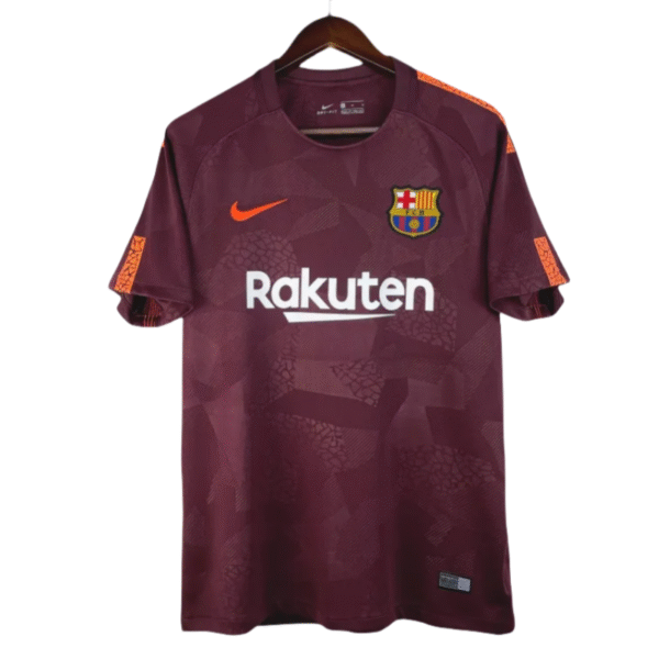 17-18 Barcelona Third Away Retro Jersey