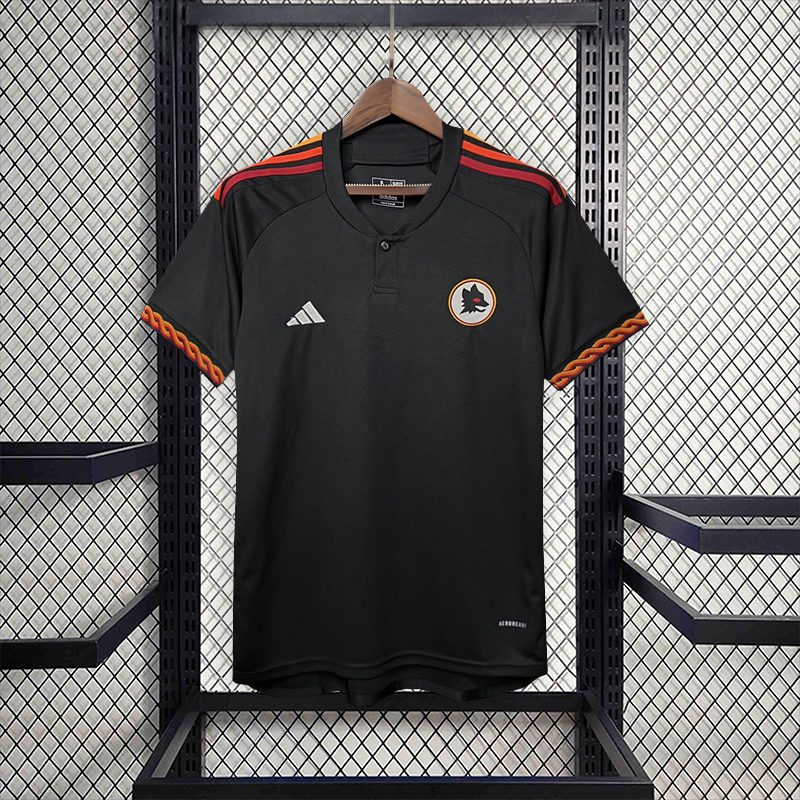 f71b8ca4 23-24 AS Roma Third Away Fan Version - Image 1