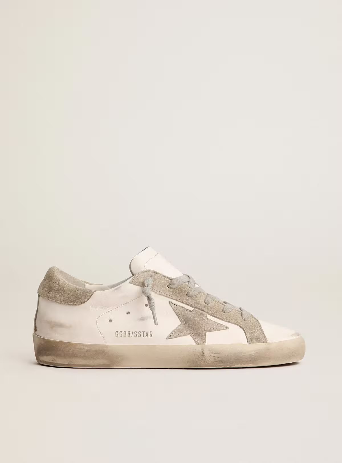 1 Super-Star with gray suede star and heel tab - Image 1