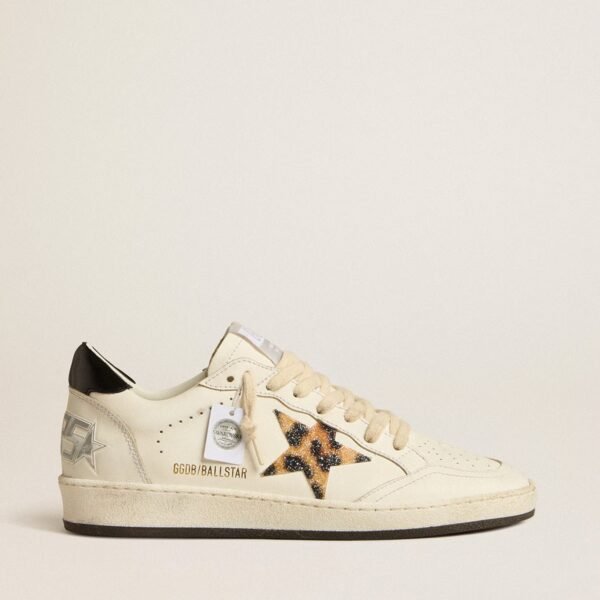 Ball Star with leopard-print star embellished with Swarovski crystal