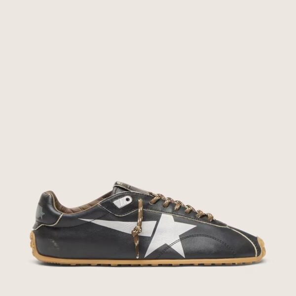 Marathon Speed with black leather upper and silver star