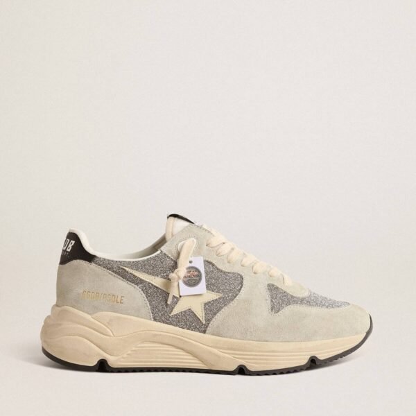 Running Sole embellished with Swarovski crystals and ivory star