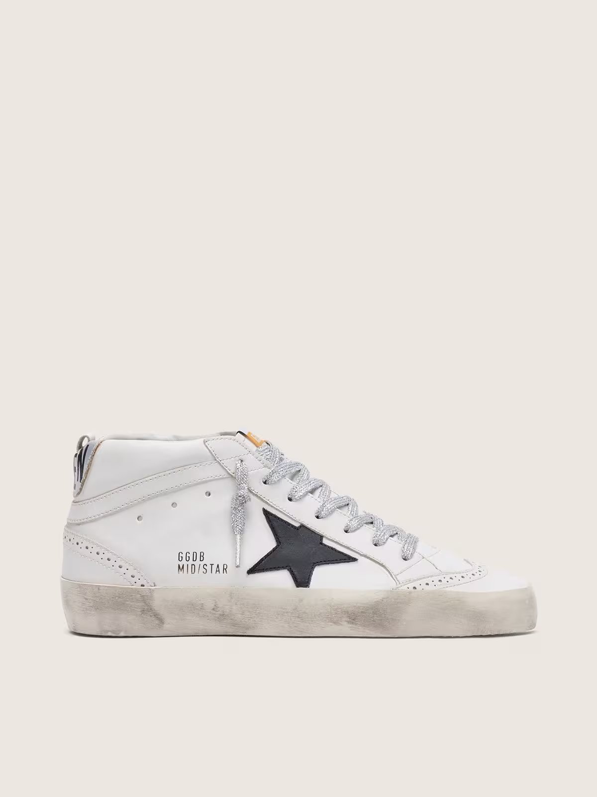 1 Mid Star with laminated heel tab and glitter laces - Image 1