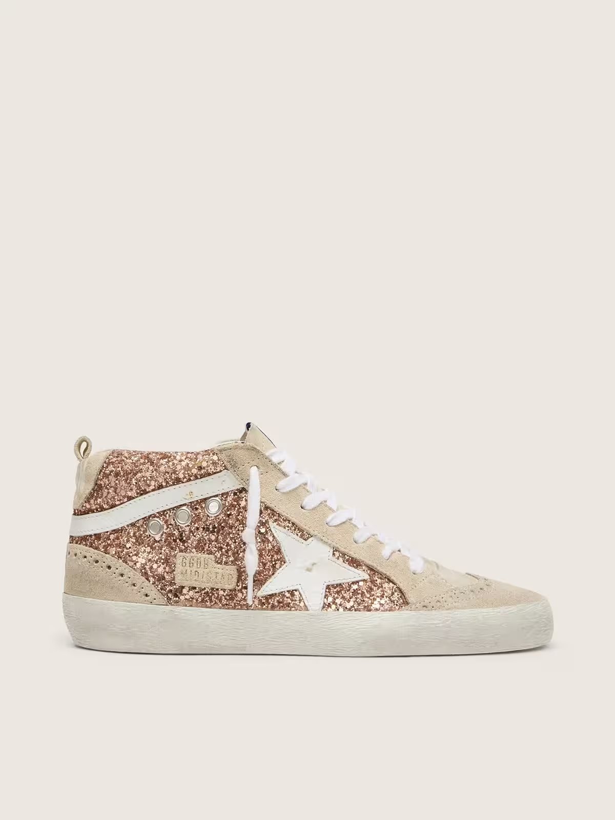 1 Mid Star with pink glitter - Image 1