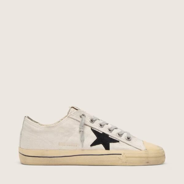 V-Star with black suede star and embroidered lettering