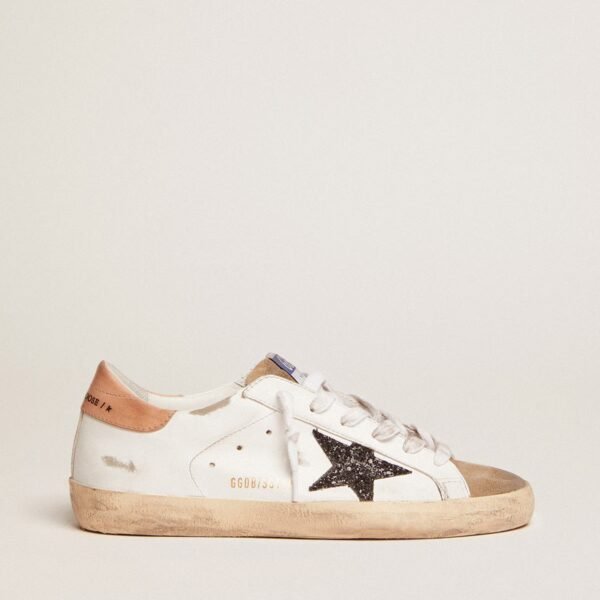 Golden Goose Super-Star sneakers with suede star and brown heel tab