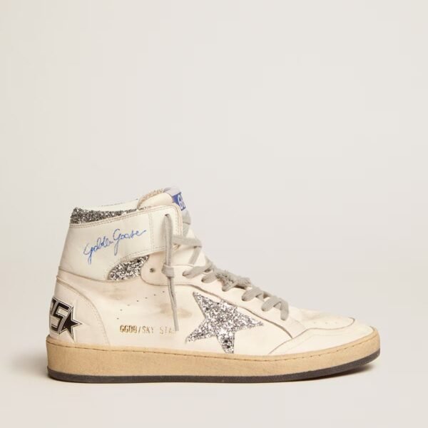 Sky-Star with signature on the ankle and silver inserts